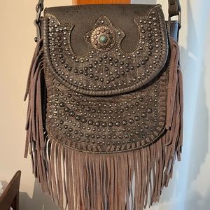 Fringe purse